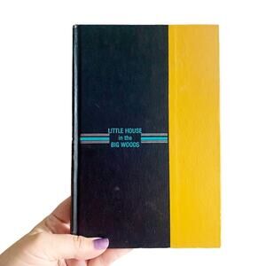 VTG Little House In The Big Woods Book Hardcover 1953 Edition Shelfie Stack OS